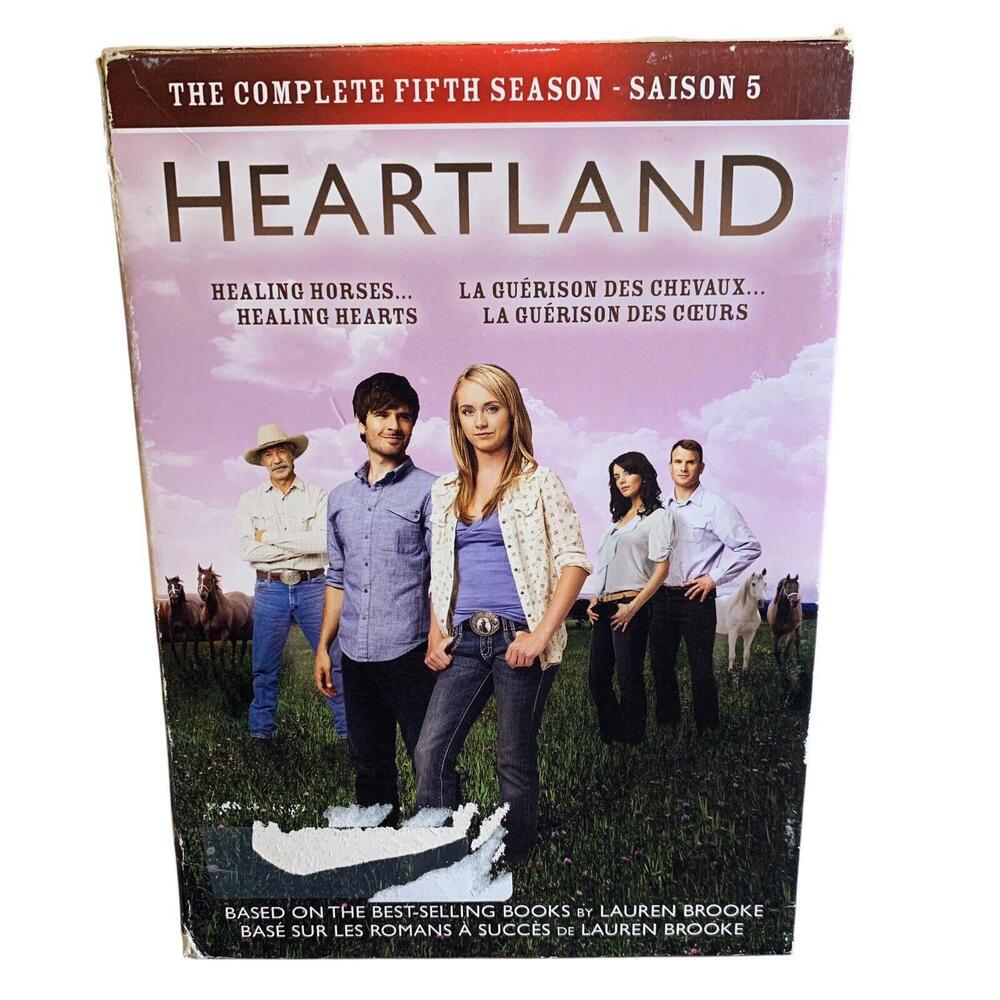 Heartland: Season Five DVD 2012 5 Disc Set Good Condition With Cardboard Case